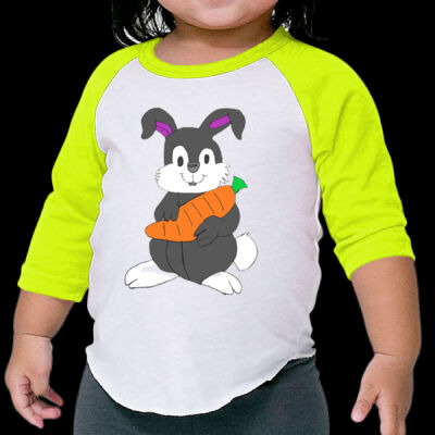 Avis Bunny - Infant Poly-Cotton 3/4-Sleeve Tee Thumbnail
